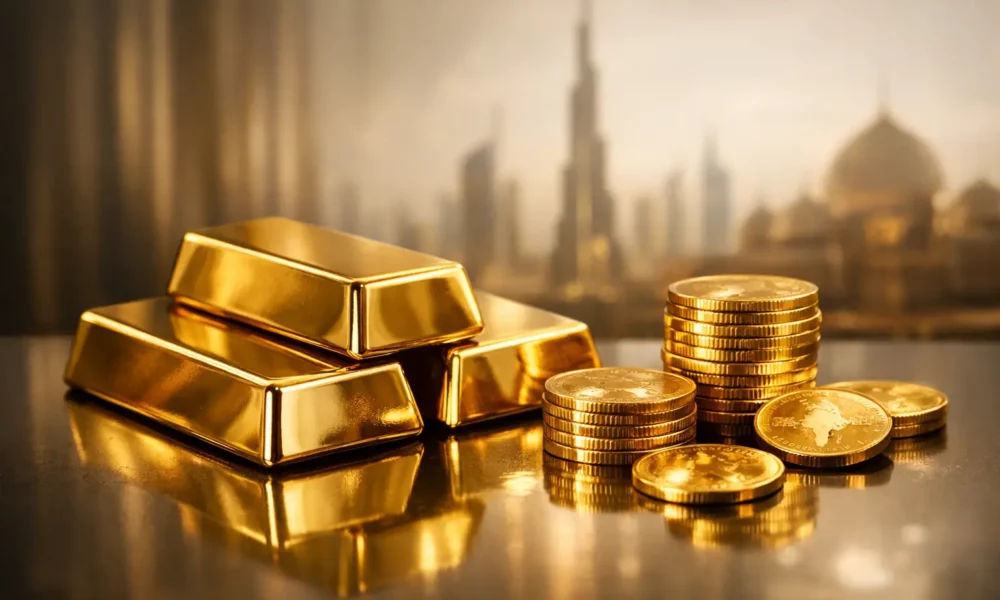 سعر الذهب في الإمارات اليوم الأحد 15 مارس 2026