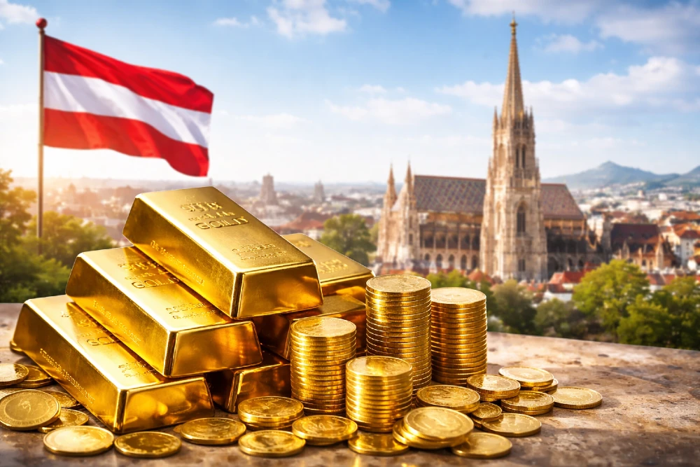 سعر الذهب في النمسا اليوم - تحديث كل 15 دقيقة